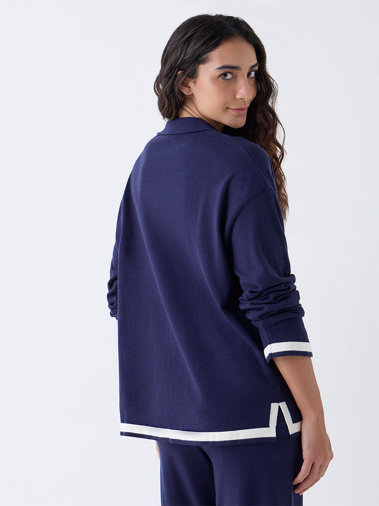 Wunderlove Navy Top