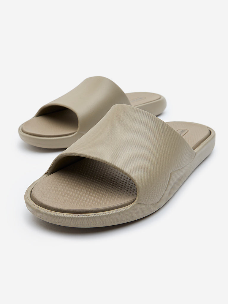 SOLEPLAY Taupe Solid Pool Slides