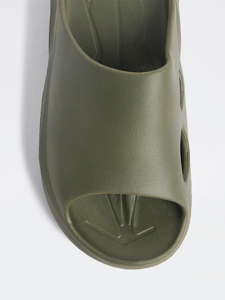 SOLEPLAY Olive Sports Slides