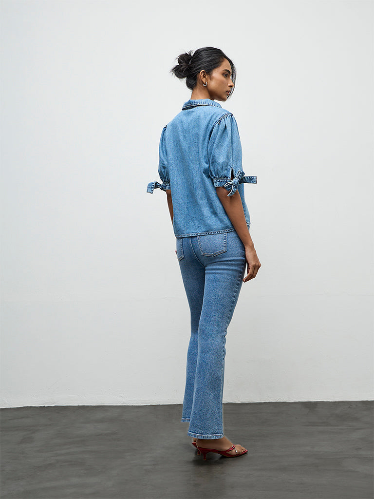 LOV Blue Denim Shirt