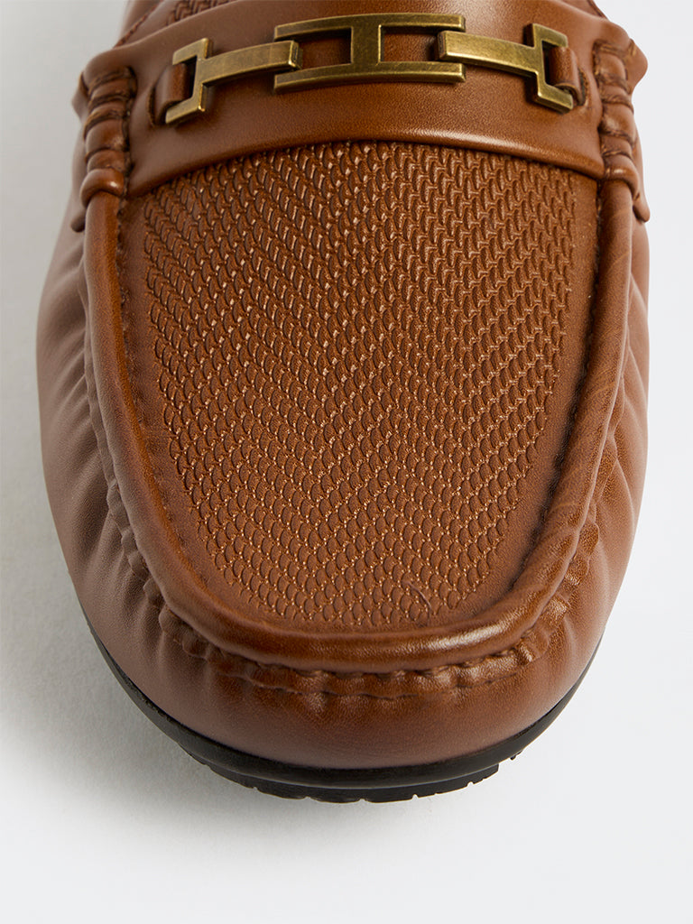 SOLEPLAY Tan Loafers