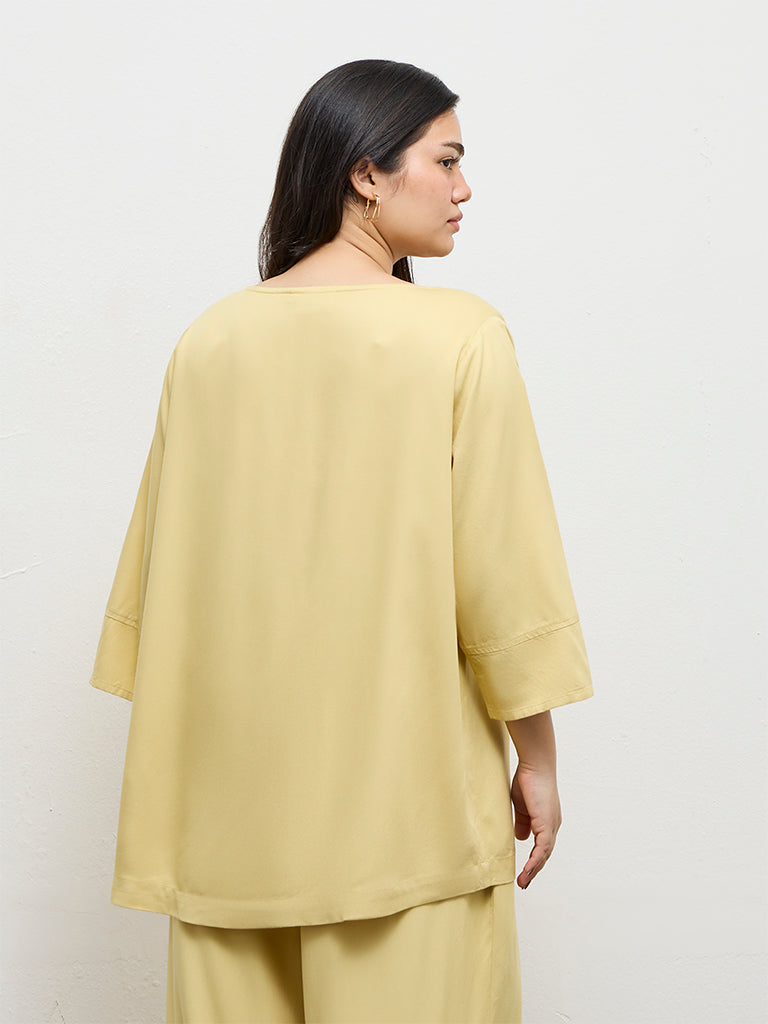 Gia Yellow Solid Top