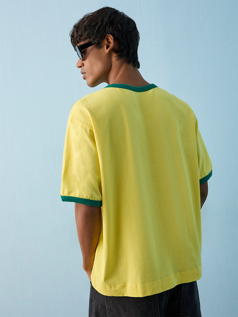 Nuon Yellow Brazil Football T-Shirt