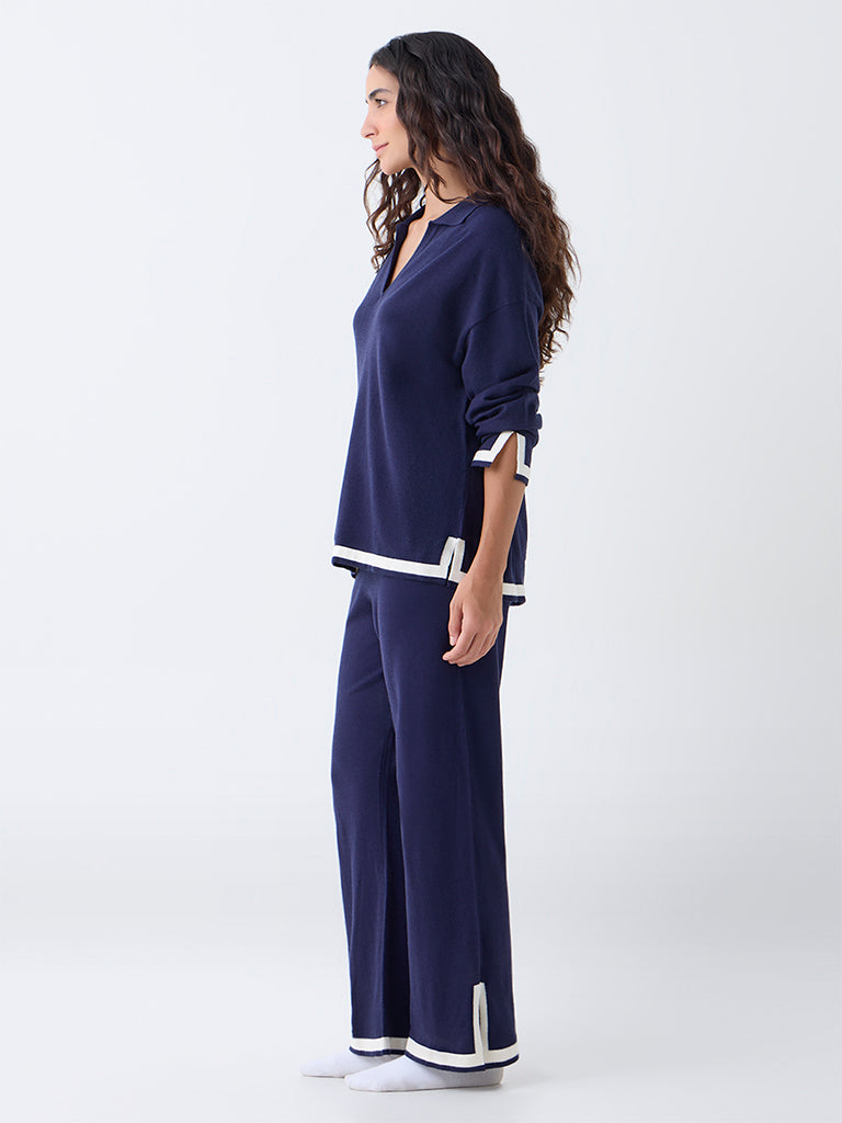 Wunderlove Navy Top