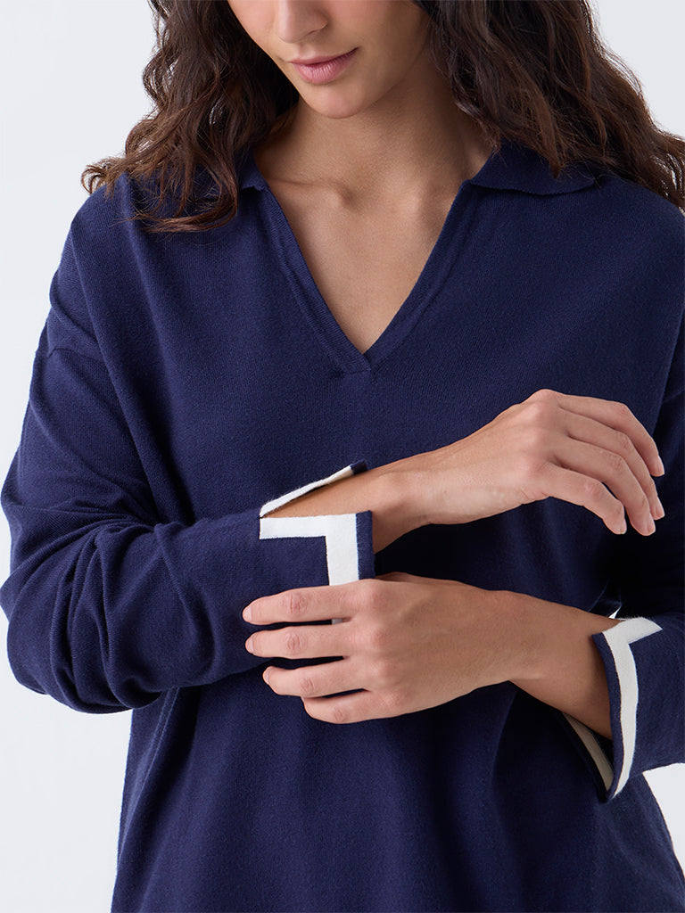 Wunderlove Navy Top