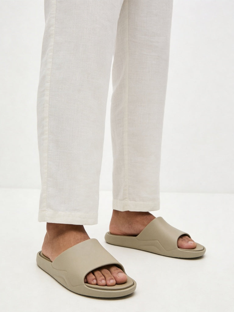 SOLEPLAY Taupe Solid Pool Slides