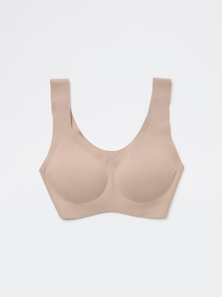 Wunderlove Dusty Beige Invisible Padded Bra