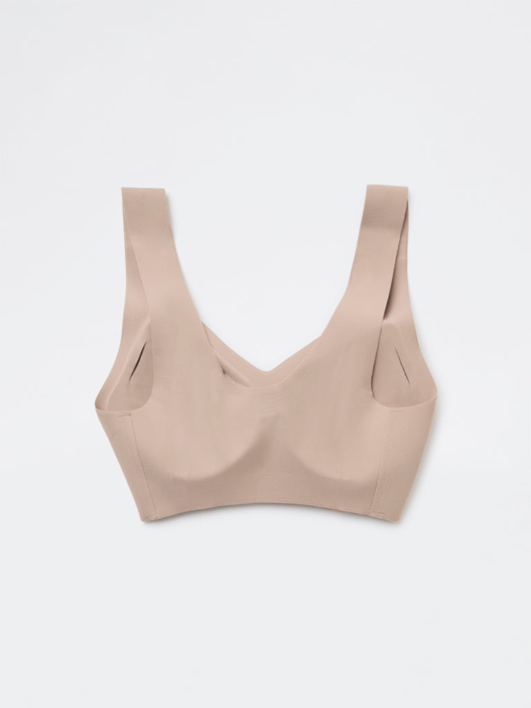Wunderlove Dusty Beige Invisible Padded Bra