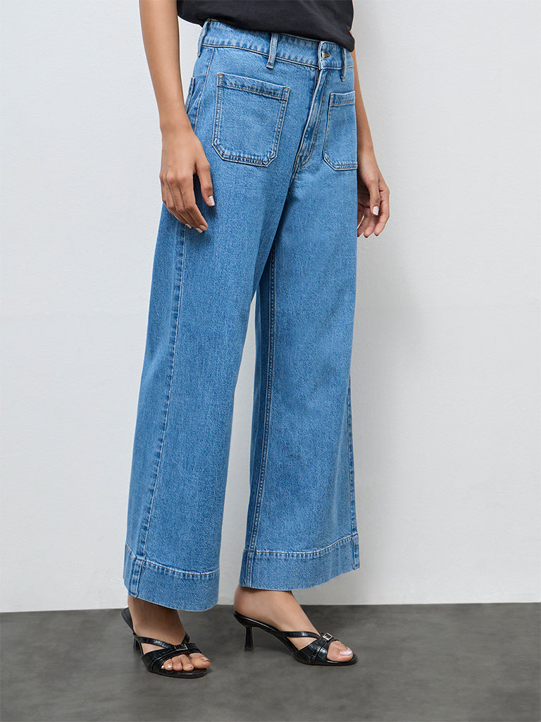 LOV Blue High-Rise Jeans