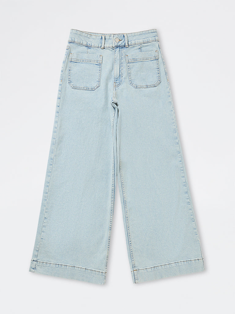 LOV Light Blue High-Rise Jeans