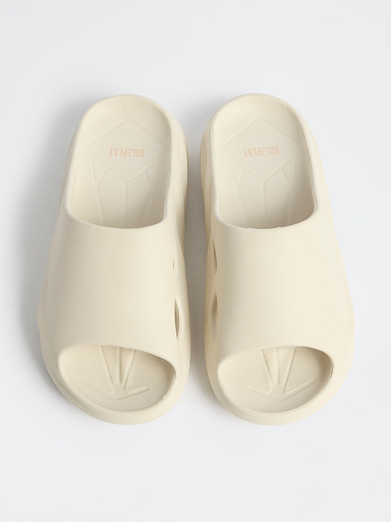 SOLEPLAY Ivory Sports Slides