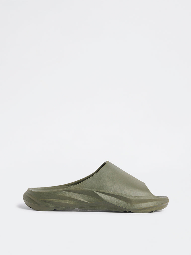 SOLEPLAY Olive Sports Slides