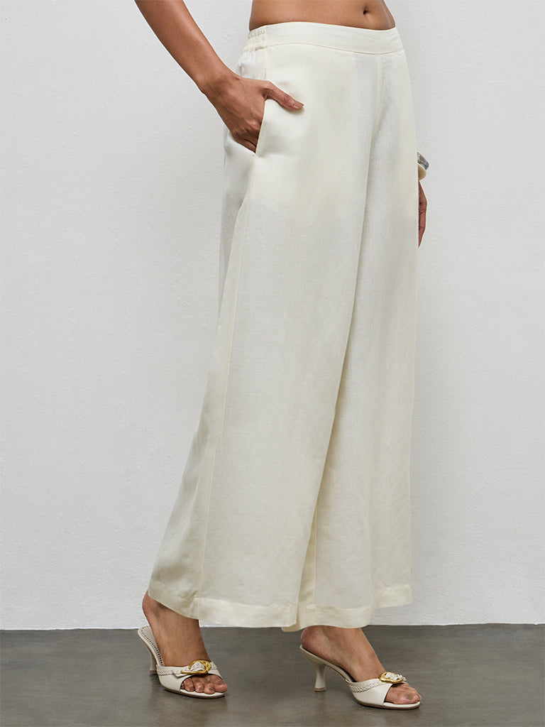 Zuba Off-White Pants