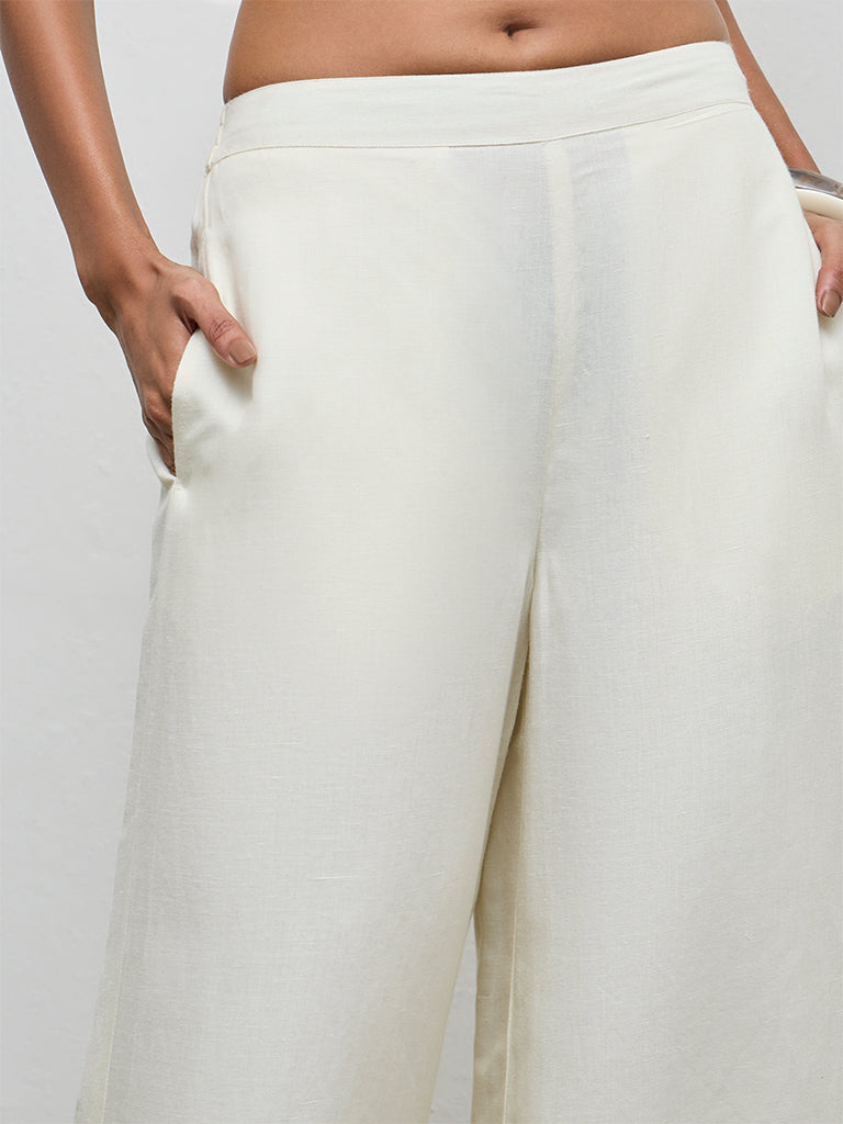 Zuba Off-White Pants