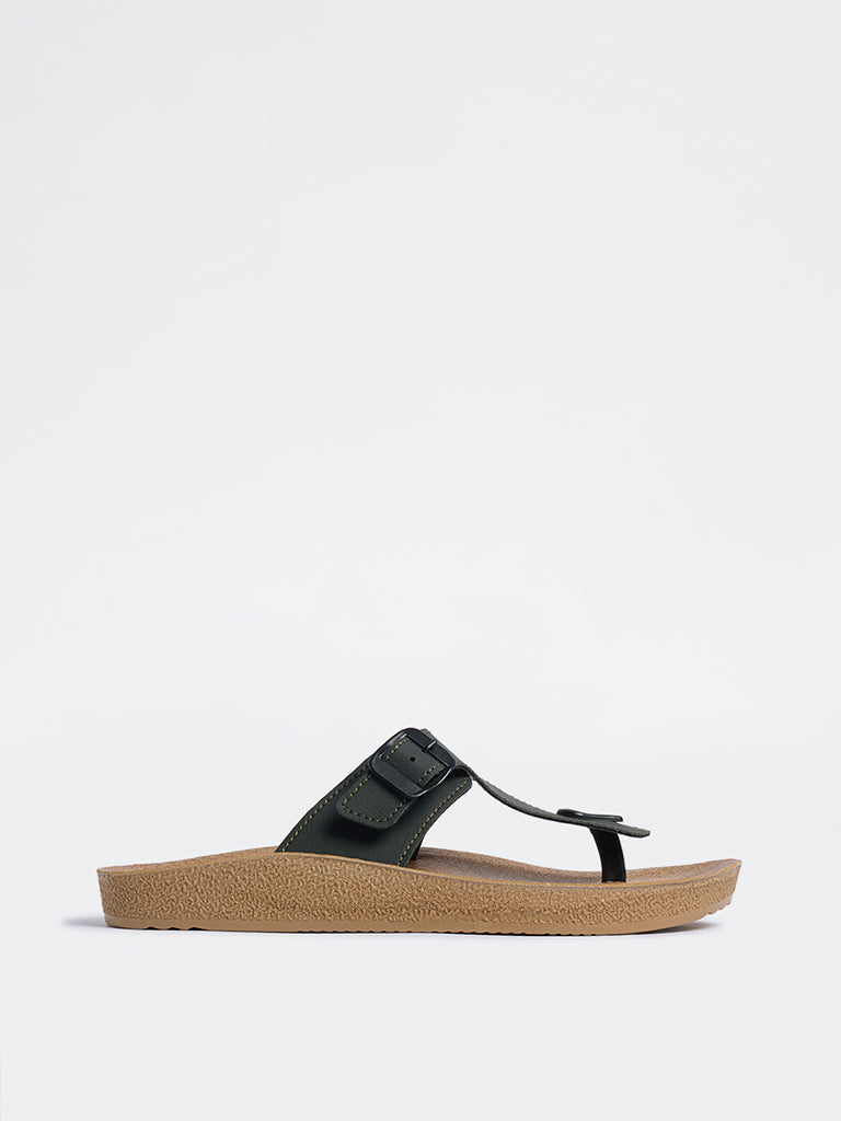 SOLEPLAY Olive Thong-Strap Sandals