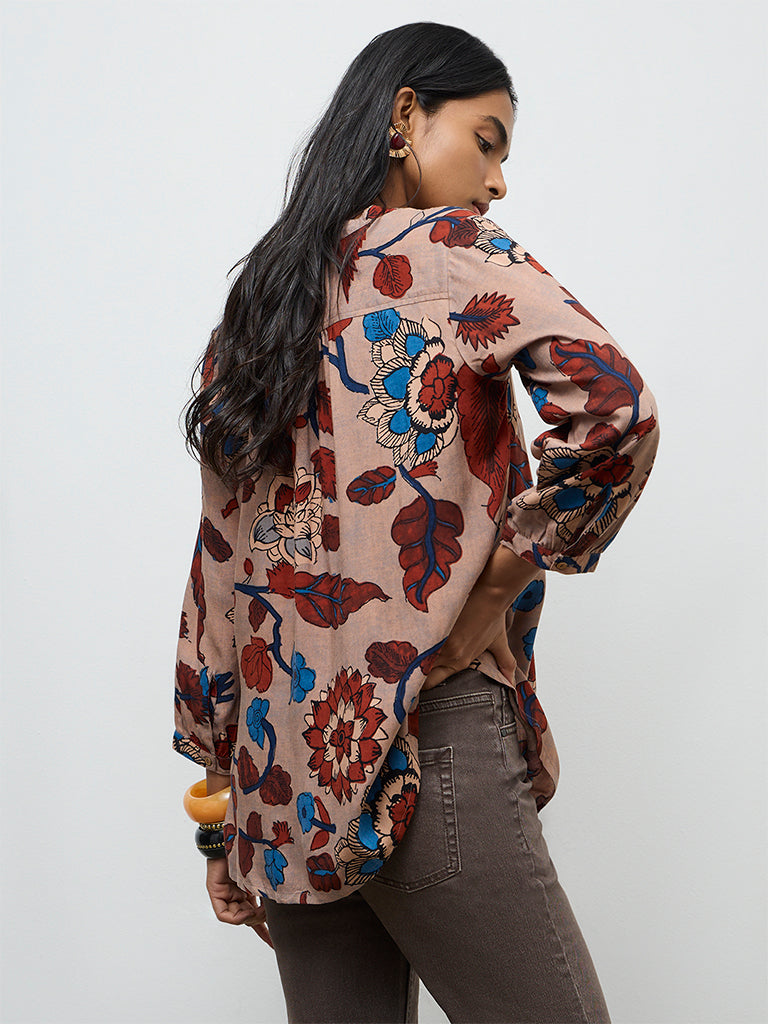 Utsa Multicolour Floral Patterned Tunic