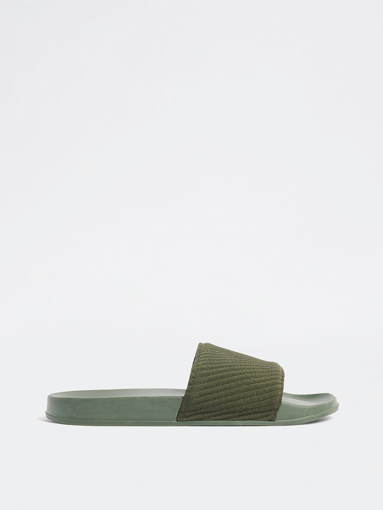 SOLEPLAY Olive Textured Pool Slides
