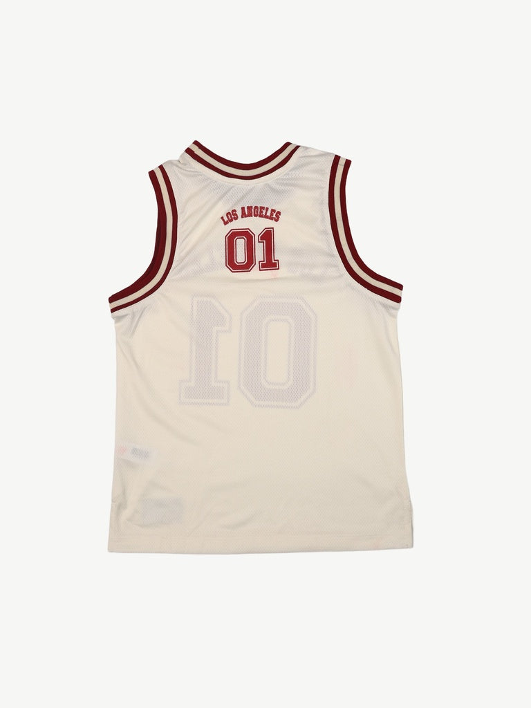 Boys Off-White Printed Sleeveless T-Shirt