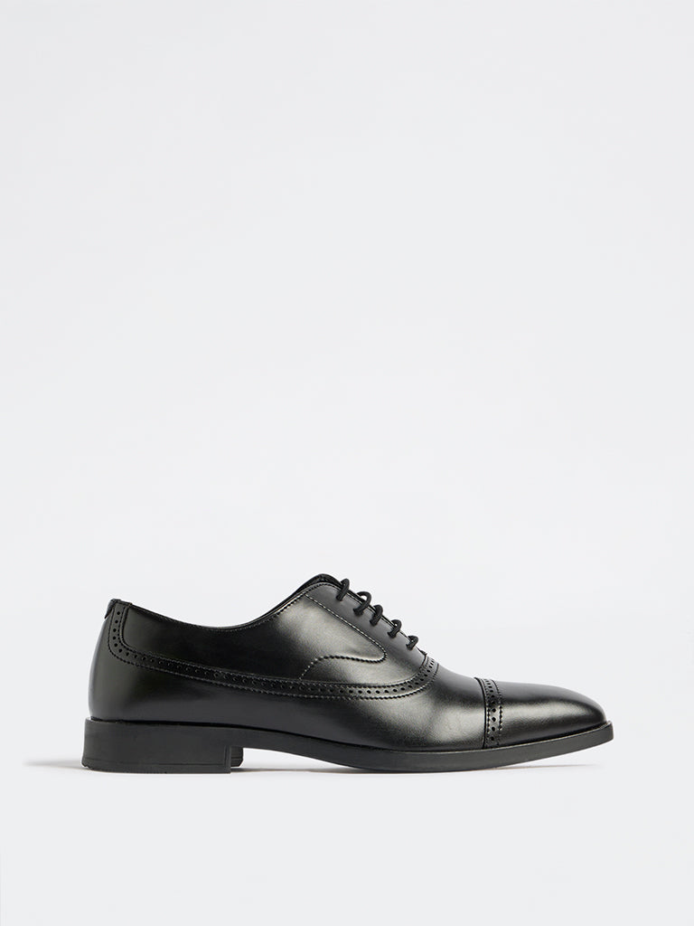 SOLEPLAY Black Oxford Shoes