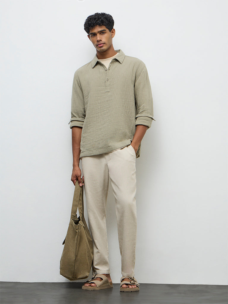 ETA Sage Relaxed-Fit Cotton Shirt