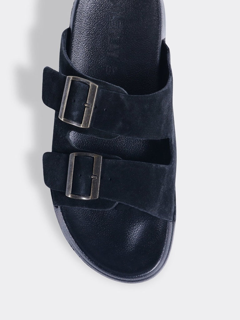 SOLEPLAY Black Casual Sandals