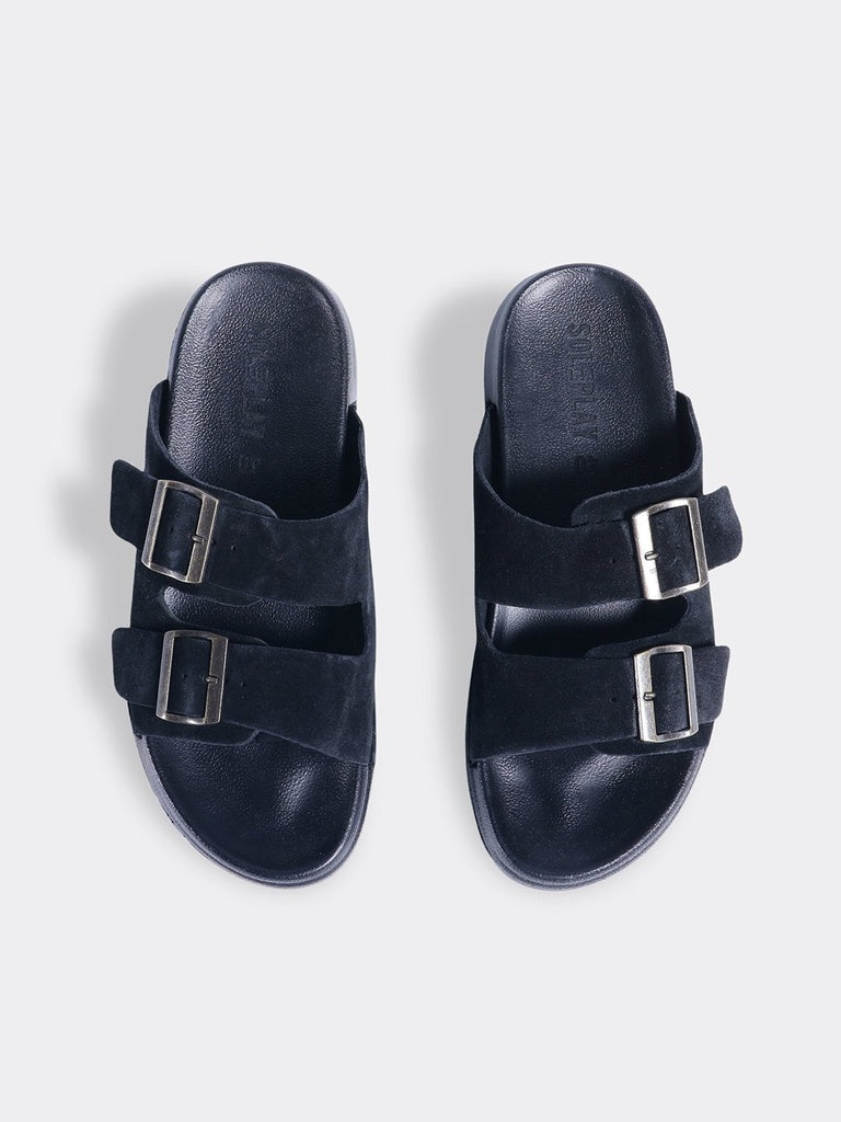 SOLEPLAY Black Casual Sandals
