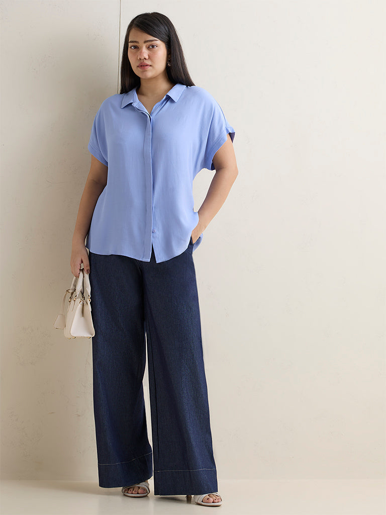 Gia Light Blue Shirt