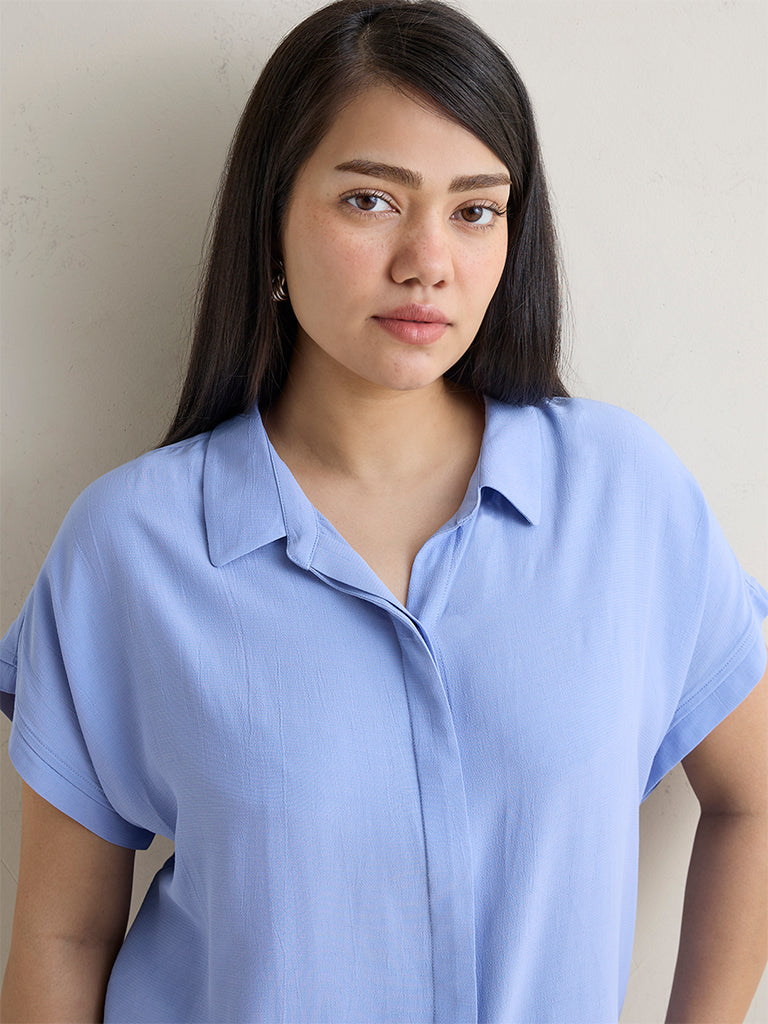 Gia Light Blue Shirt