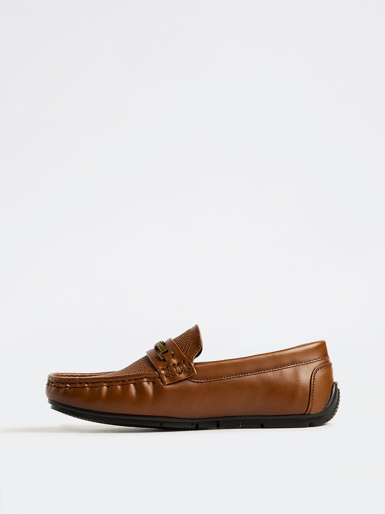 SOLEPLAY Tan Loafers