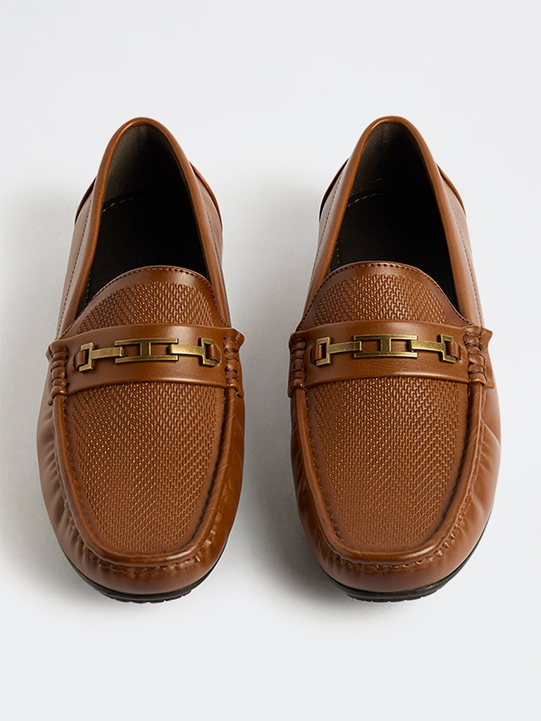 SOLEPLAY Tan Loafers