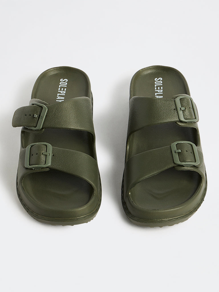 SOLEPLAY Olive Dual-Strap Sandals