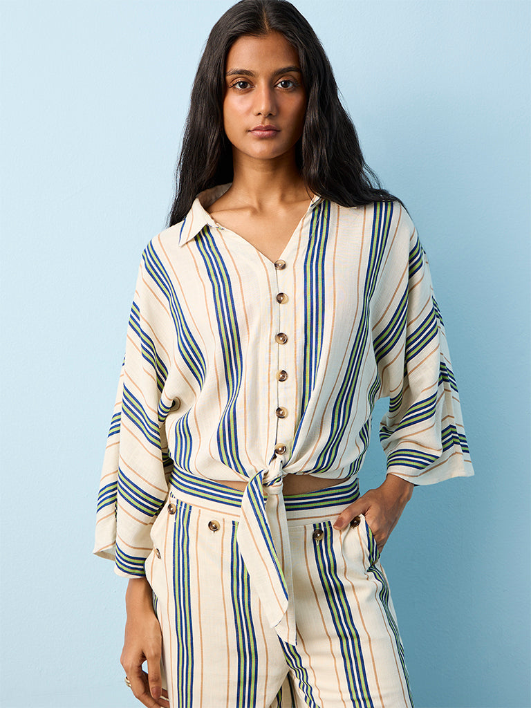 LOV Multicolour Striped Shirt