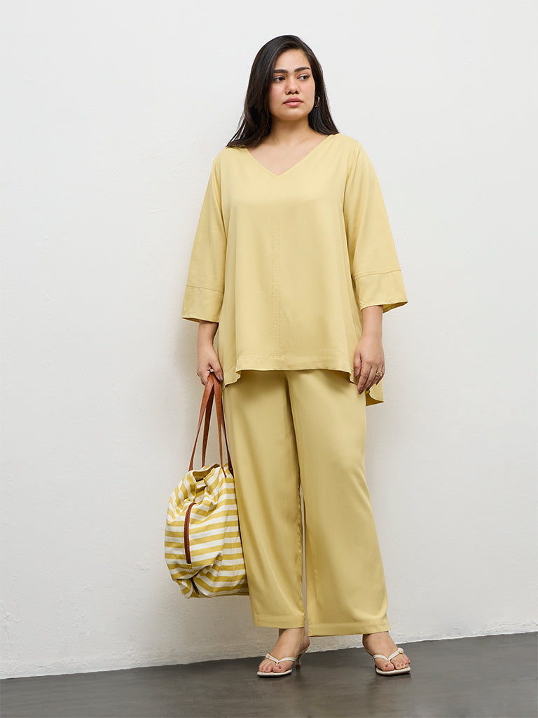 Gia Yellow Solid Top