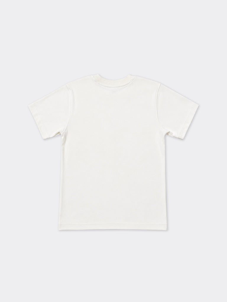 Boys Off-White Chain Detail Cotton T-Shirt
