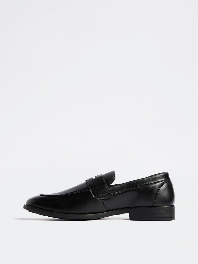 SOLEPLAY Black Penny Loafers