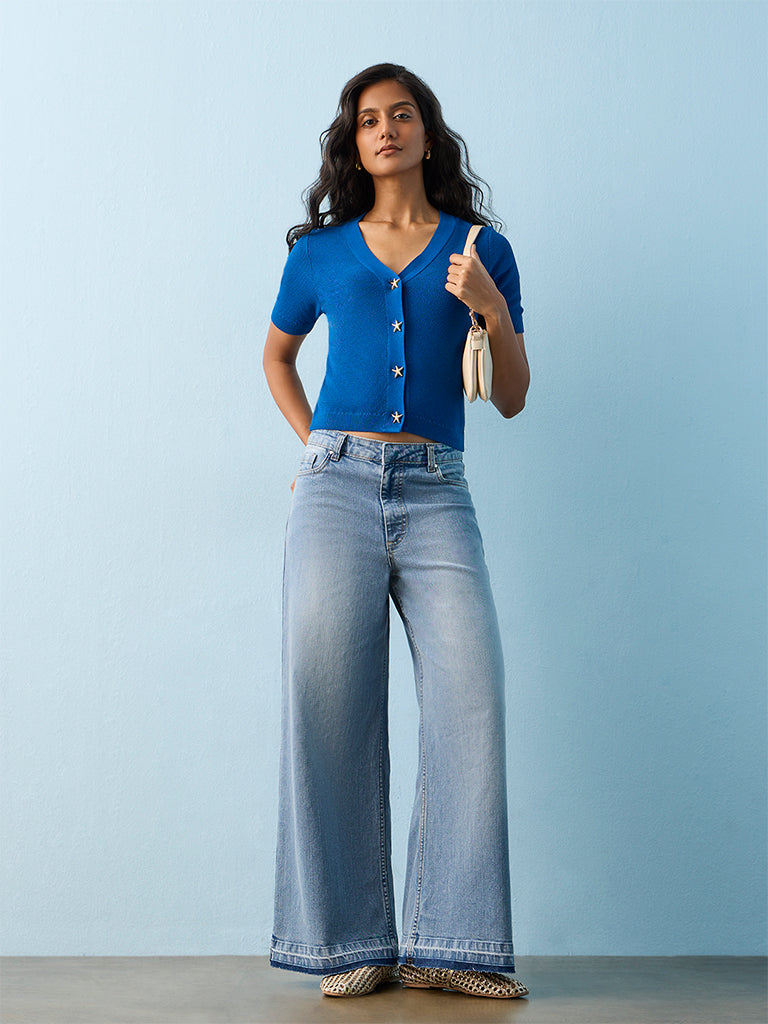 LOV Blue High-Rise Jeans