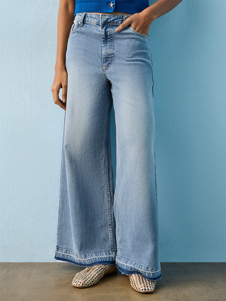 LOV Blue High-Rise Jeans