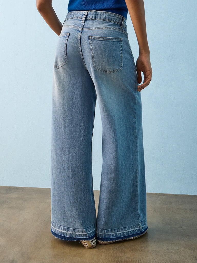 LOV Blue High-Rise Jeans