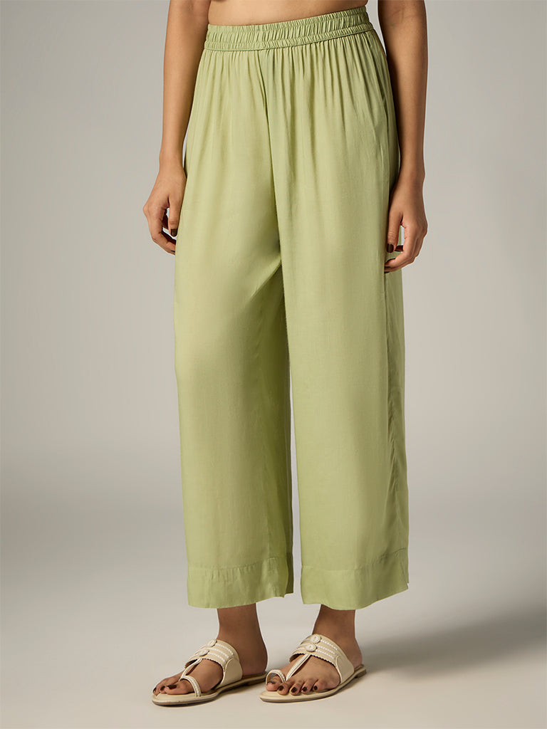 Zuba Light Green Pants