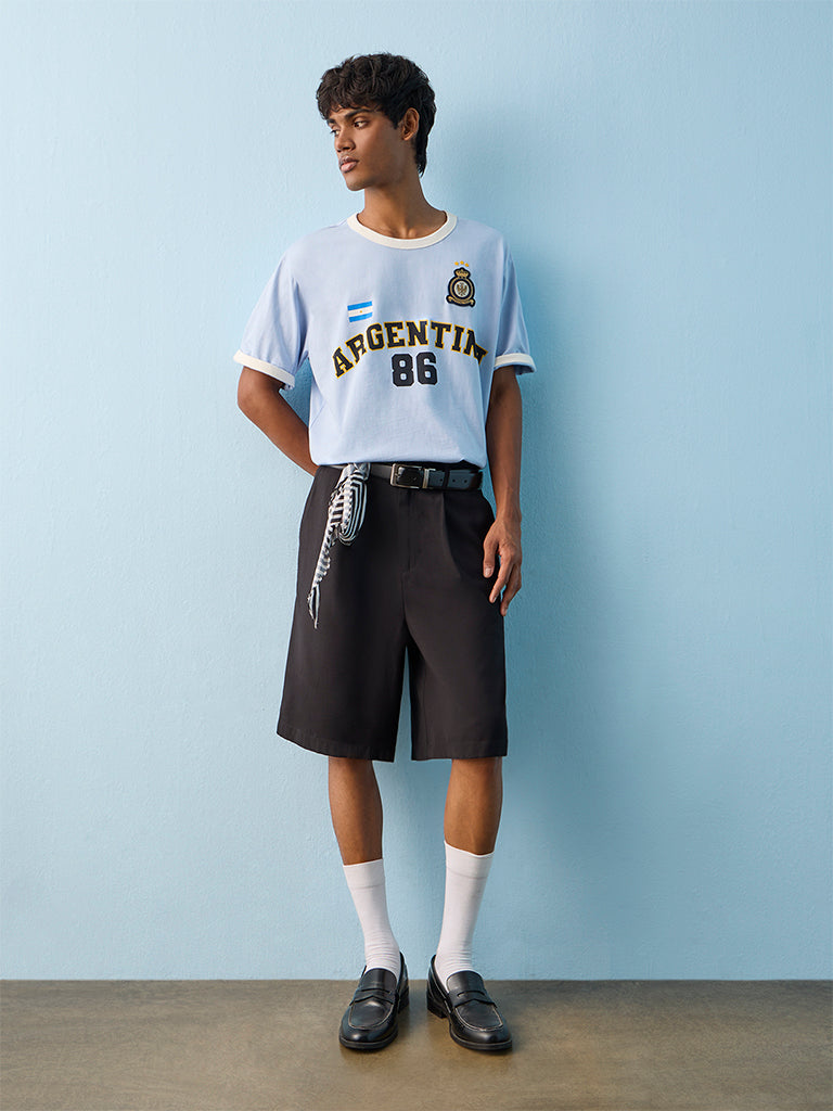 Nuon Light Blue Argentina Football T-Shirt