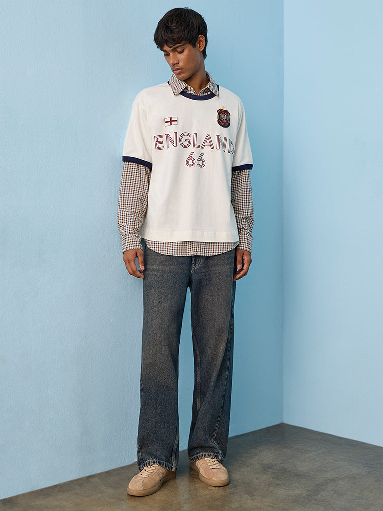 Nuon Off-White England Football T-Shirt