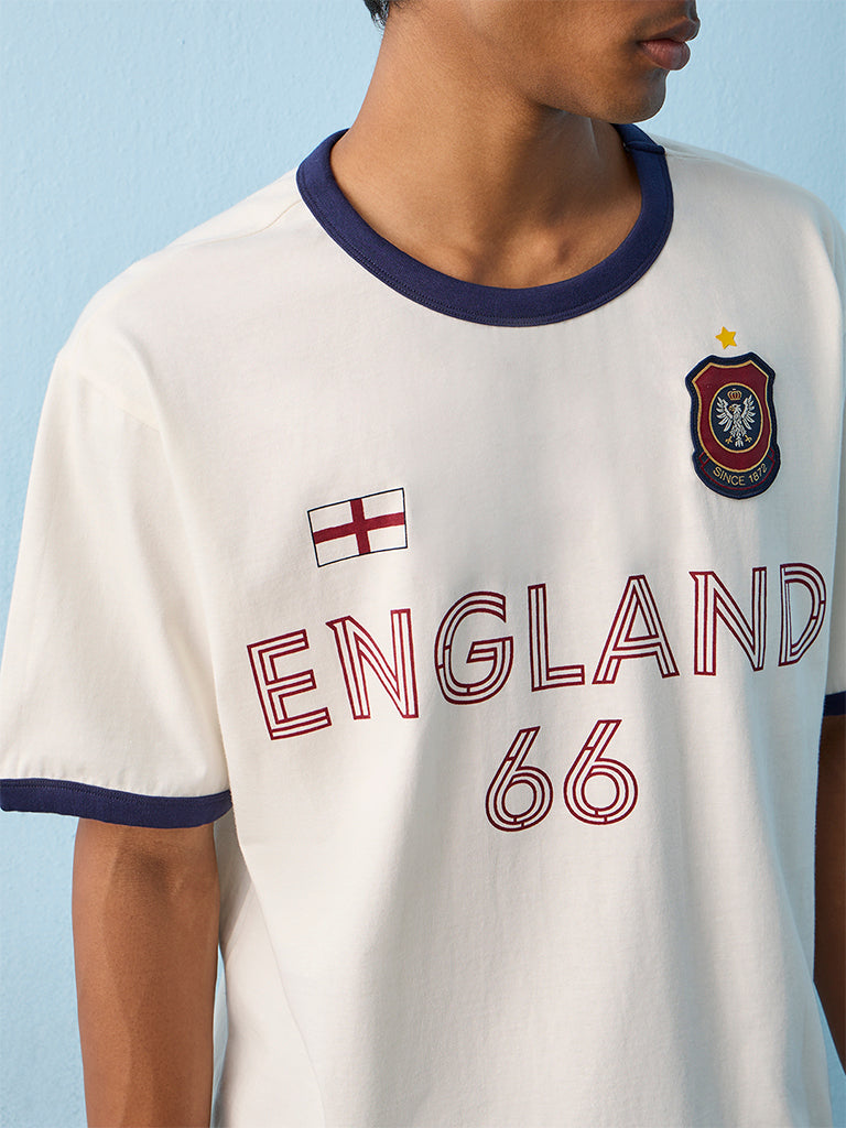 Nuon Off-White England Football T-Shirt