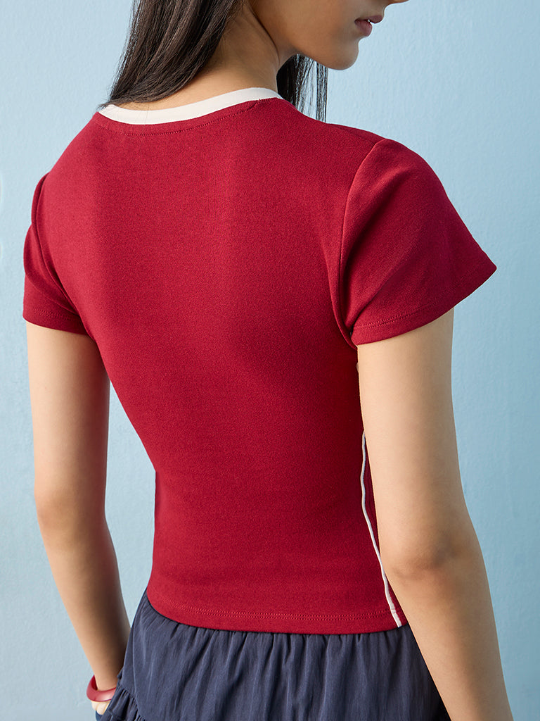 Nuon Red England Football T-Shirt