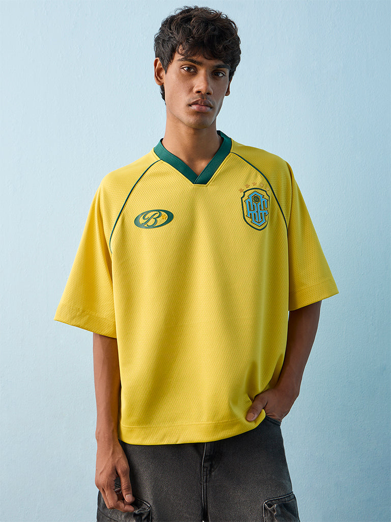 Nuon Yellow Brazil Football T-Shirt