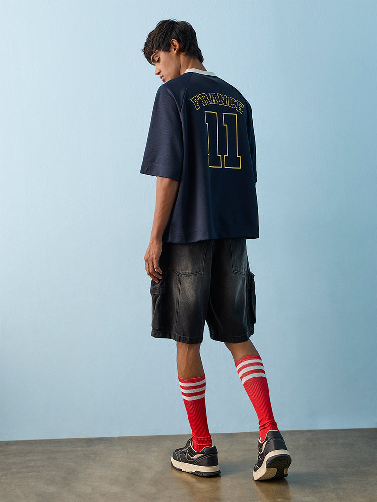 Nuon Navy France Football T-Shirt