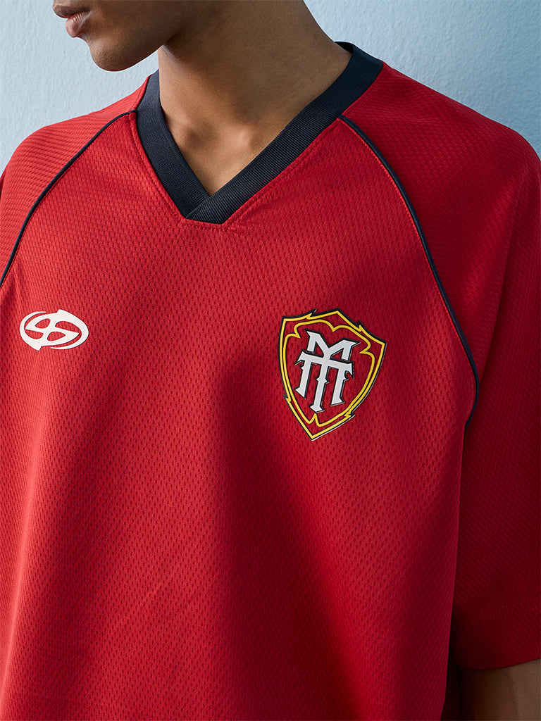 Nuon Red Portugal Football T-Shirt