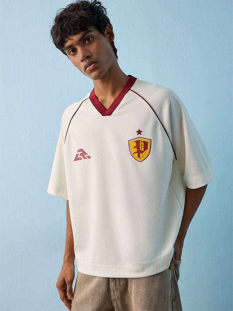 Nuon Off-White Spain Football T-Shirt